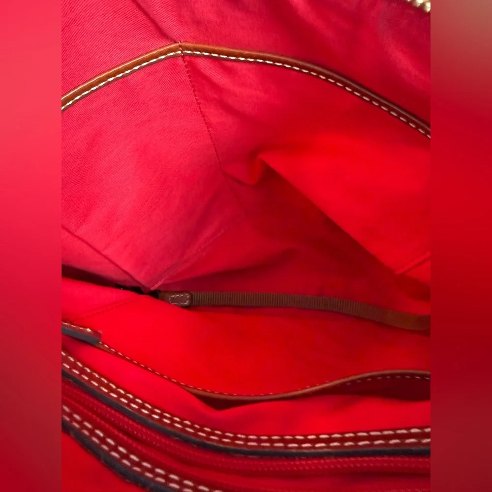 🤎DOONEY & BOURKE🤎Lizard-Embossed Leather Hobo Bag in Aqua Blue/EUC